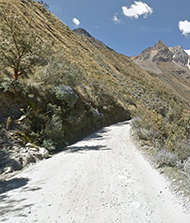 Paso Portachuelo Llanganuco Paso Portachuelo Llanganuco